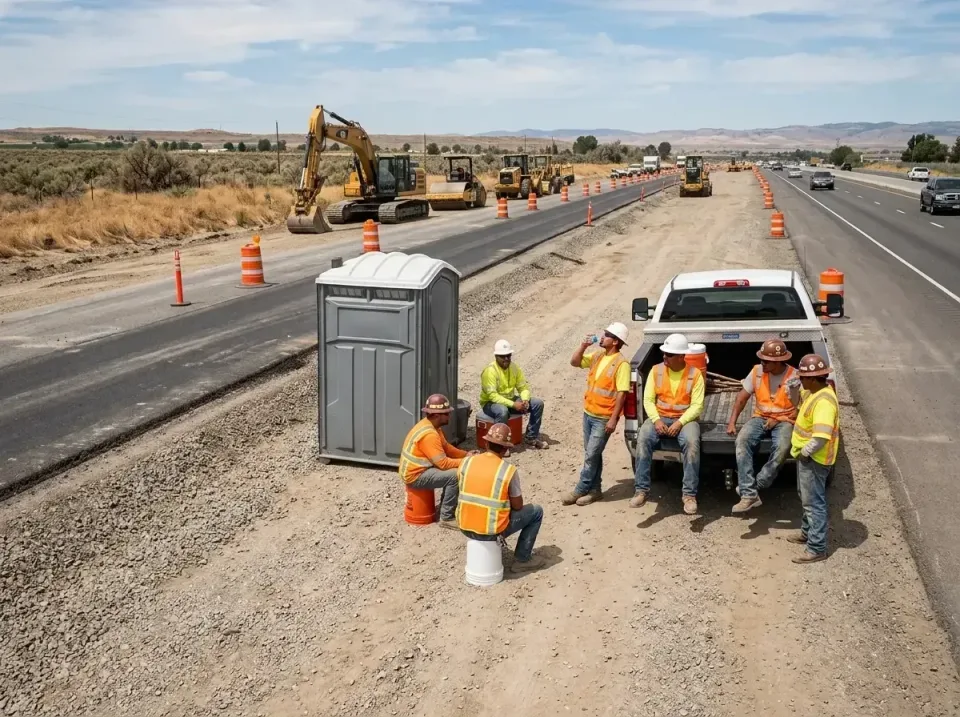 highway-road-construction-crew-007 — frequently asked questions, Porta Potty and Restroom Rentals in Cumming, GA